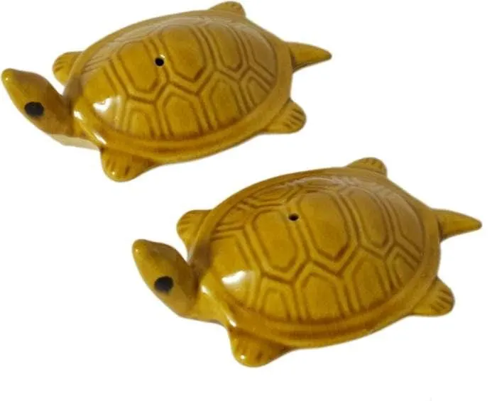 Ceramic Floating Tortoise (Set of 2)
