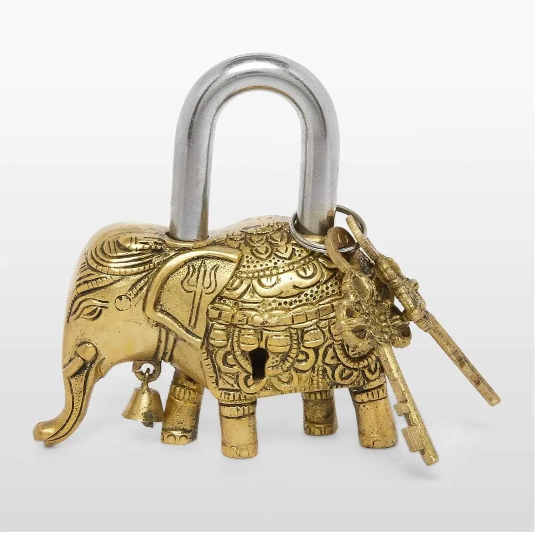 Antique Elephant Lock