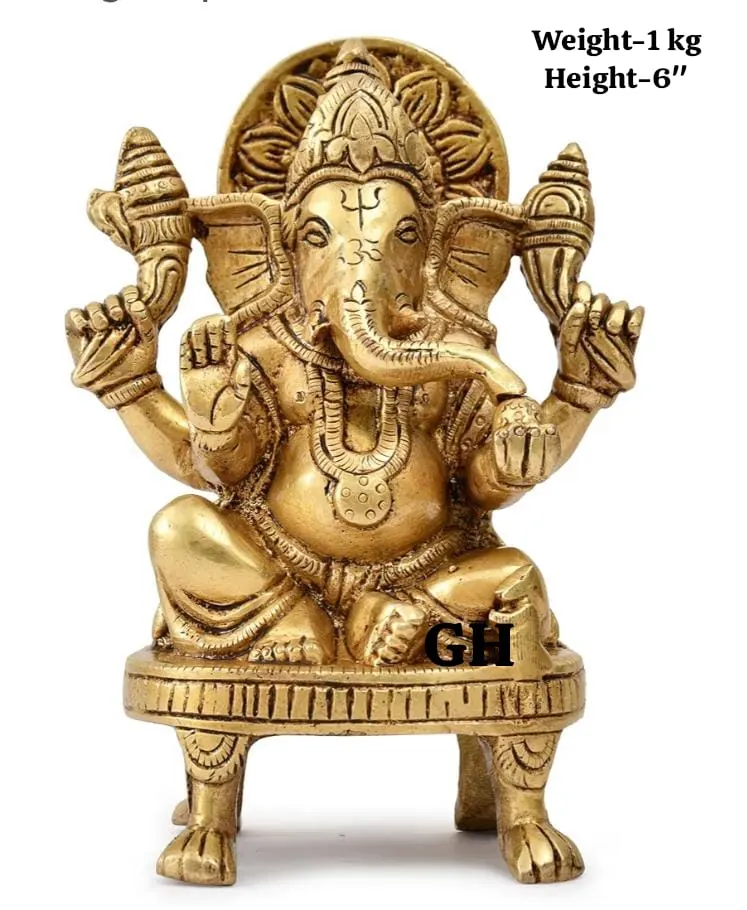 Brass Ganesha